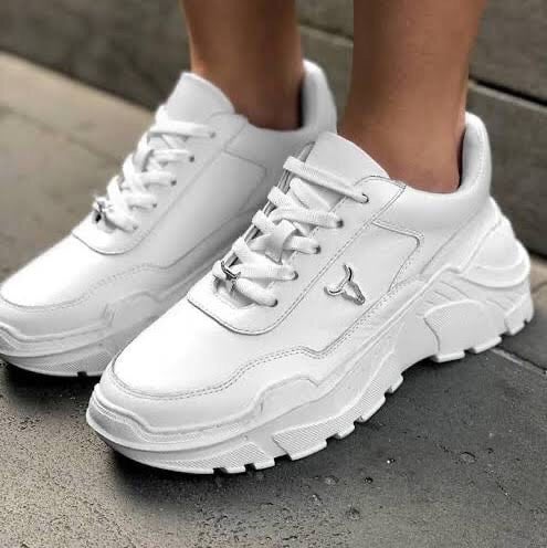 Windsor Smith Sneaker Carte Leather White Sneaky